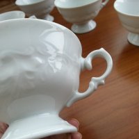 Чаши за чай кафе полски порцелан, снимка 4 - Антикварни и старинни предмети - 33760789