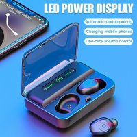 Безжични Слушалки F9 Earbuds tws handsfree bluetooth android iphonе, снимка 2 - Слушалки, hands-free - 31022789