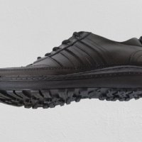Габровски мъжки обувки от ЕСТЕСТВЕНА КОЖА с ходило от термокаучук (модел 159), снимка 5 - Ежедневни обувки - 37931765