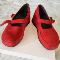 Червени обувки Camper, номер 36, снимка 6 - Дамски обувки на ток - 42769969