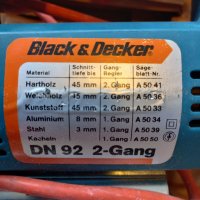 Немски прободен трион зеге Black&decker , снимка 2 - Други инструменти - 35069214