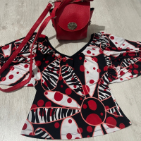 Блузка размер S с чанта , снимка 3 - Чанти - 44636975