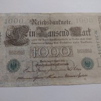 Райх банкнота - Германия - 1000 марки/ 1910 година - 17897, снимка 8 - Нумизматика и бонистика - 31019943