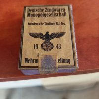 Hitler Waffen Ss Wehrmacht Nazi Кибрити , снимка 13 - Антикварни и старинни предмети - 39298136