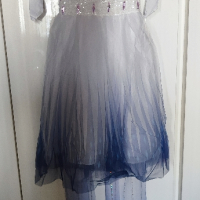 Рокля на Елза от Фроузън-Замръзналото кралство от 3 до 7 г размери , снимка 1 - Детски рокли и поли - 44808179