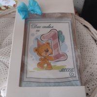 Бебешки фото карти, подарък за бебе момченце, снимка 7 - Други - 36655419