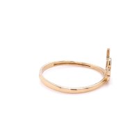 Златен дамски пръстен 1,40гр. размер:57 14кр. проба:585 модел:21944-4, снимка 2 - Пръстени - 44298144