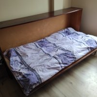 Продавам сгъваемо дървено легло, снимка 3 - Спални и легла - 33170895