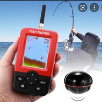 █▬█ █ ▀█▀ Fish Finder XJ-01 безжичен ехолот, Сонар за откриване на рибни пасажи!, снимка 15 - Макари - 37399189