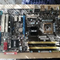  Дънна платка Asus P5K/EPU Socket 775 +CPU, снимка 4 - Дънни платки - 35431755