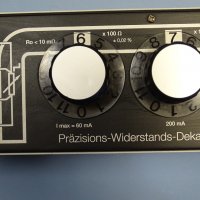 Bursher Präzisions-Widerstands-Dekade typ 1405, снимка 4 - Други машини и части - 34100147