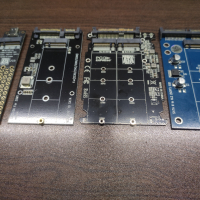 Адаптери SSD Adapter M.2 SSD to U.2 Adapter M2 SATA NVMe Key B/M NGFF SSD to type C , снимка 1 - Кабели и адаптери - 44781020