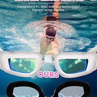 Нови Унисекс очила за плуване с UV защита, против мъгла и без течове, снимка 7 - Водни спортове - 40593723