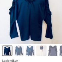 Дамска блуза 💙, снимка 4 - Блузи с дълъг ръкав и пуловери - 29555358