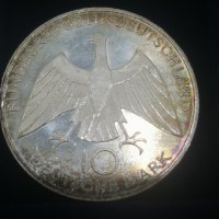 10 юбилейни немски сребърни марки 1972 , снимка 7 - Нумизматика и бонистика - 31774391