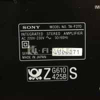  Sony ta-f270 /1  УСИЛВАТЕЛ, снимка 9 - Ресийвъри, усилватели, смесителни пултове - 44635253