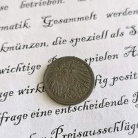 Райх монета - Германия - 1 пфениг | 1900г.; серия A, снимка 2 - Нумизматика и бонистика - 29360832