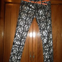 Стилен панталон тип клин, изработен от  плътно памучно черно трико, снимка 10 - Панталони - 30623009