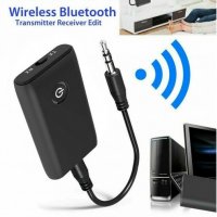 Bluetooth USB Аудио приемник - предавател 2 в 1, 3.5mm жак, снимка 1 - Bluetooth слушалки - 29886448