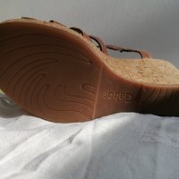 Красиви и удобни дамски сандали от естествена кожа Gabor 38/5, снимка 5 - Сандали - 44183590