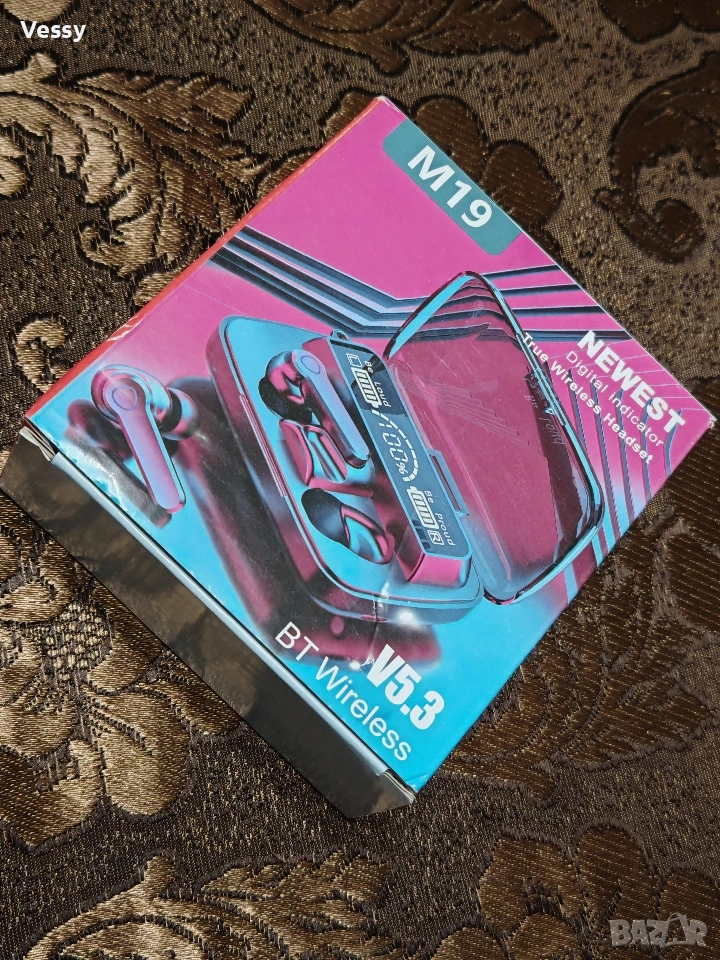 Bluetooth слушалки, тип тапи, снимка 1