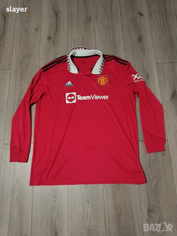 Оригинална фланелка Manchester United Adidas, снимка 1