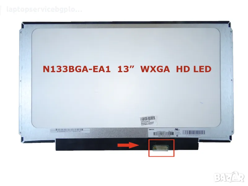 Матрица 13.3 " N133BGA-EA1 C1 LED Дисплей WXGAP+, матов, снимка 1