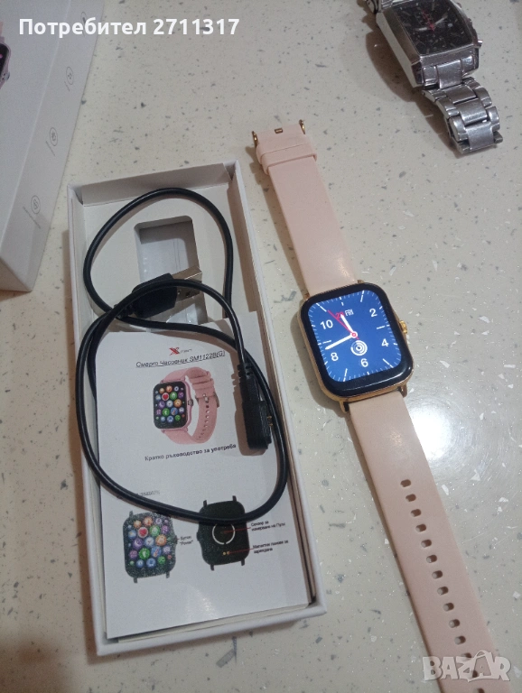 Смарт часовник с блутут , снимка 1