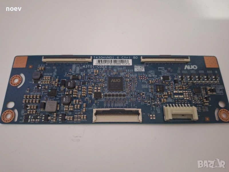 T-Con T430HVN01. 6 CTRL BD от Samsung UE43J5500, снимка 1