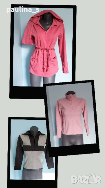 Три различни броя / Дамски суичъри, малък размер XS / S, снимка 1