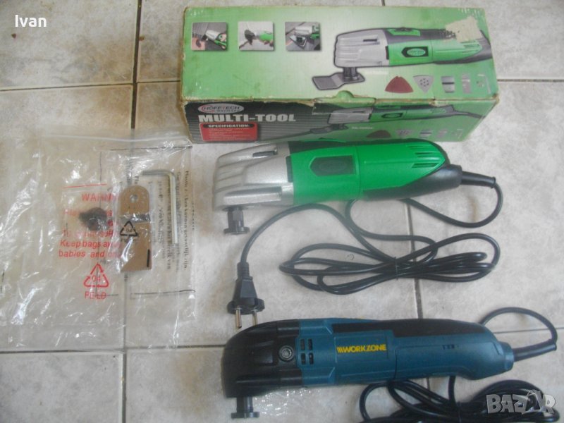 Нов 180-300 Вата-Немски Реноватор/Мултитул/Мулти Инструмент-Multitool LT62051-WORKZONE WMW300E, снимка 1