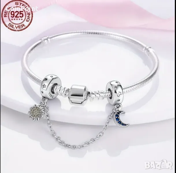 Сребърни талисмани за Пандора , снимка 1
