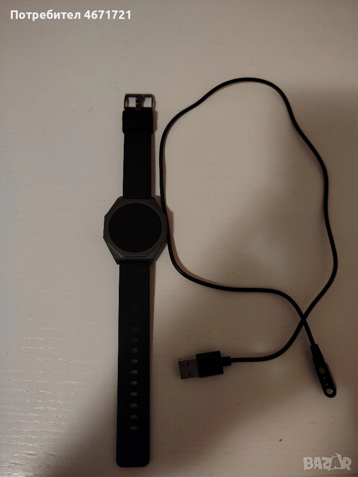 Смарт часовник CANYON Otto SW-86, Черен SS30209, снимка 1