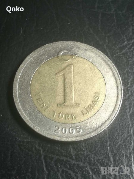 Турция, 1 нова лира 2005, Turkey, Türkei, снимка 1