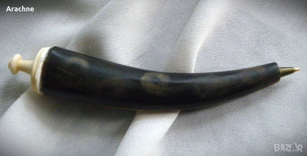 Оригинален химикал от рог на африкански бивол и зъб хипопотам, снимка 1