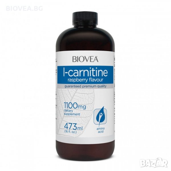 Хранителна добавка Biovea L-CARNITINE LIQUID 1100mg 473 мл, снимка 1