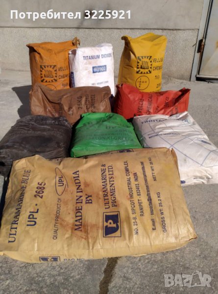 Боя, бои, оцветители оксидни пигменти за бетон мазилки, снимка 1