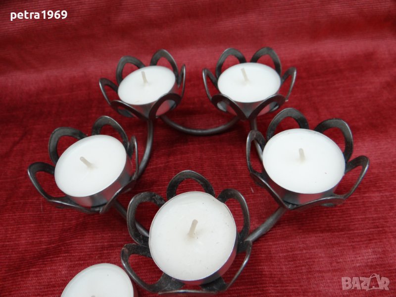 Метален свещник , снимка 1