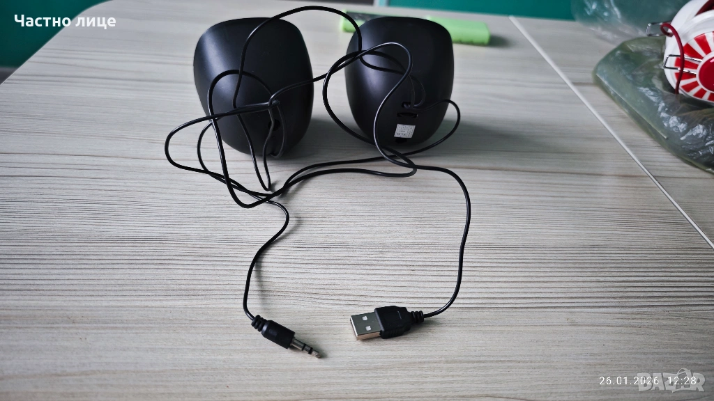 Продавам мини колонки за компютър или лаптоп, снимка 1