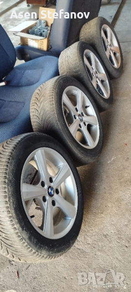 5×120,16' БМВ джанти с гуми , снимка 1