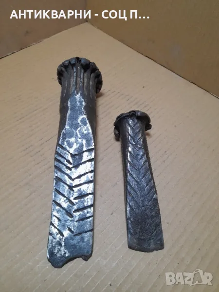 Комплект Соц Стари Ръчно Ковани Клин Клинове Номер 3., снимка 1