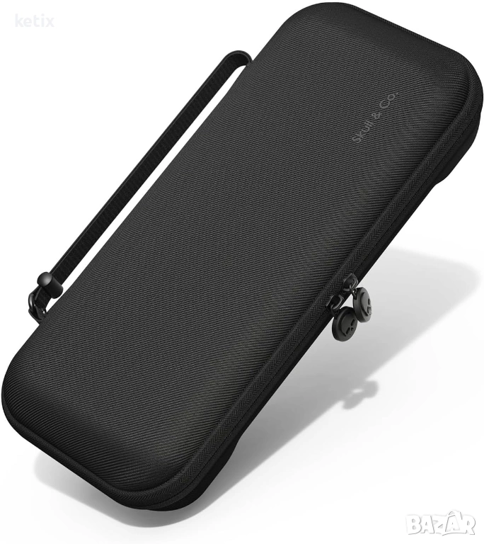 Skull & Co. Every Day Slim калъф за Steam Deck: Защитен калъф за пътуване за GripCase SD - черен, снимка 1