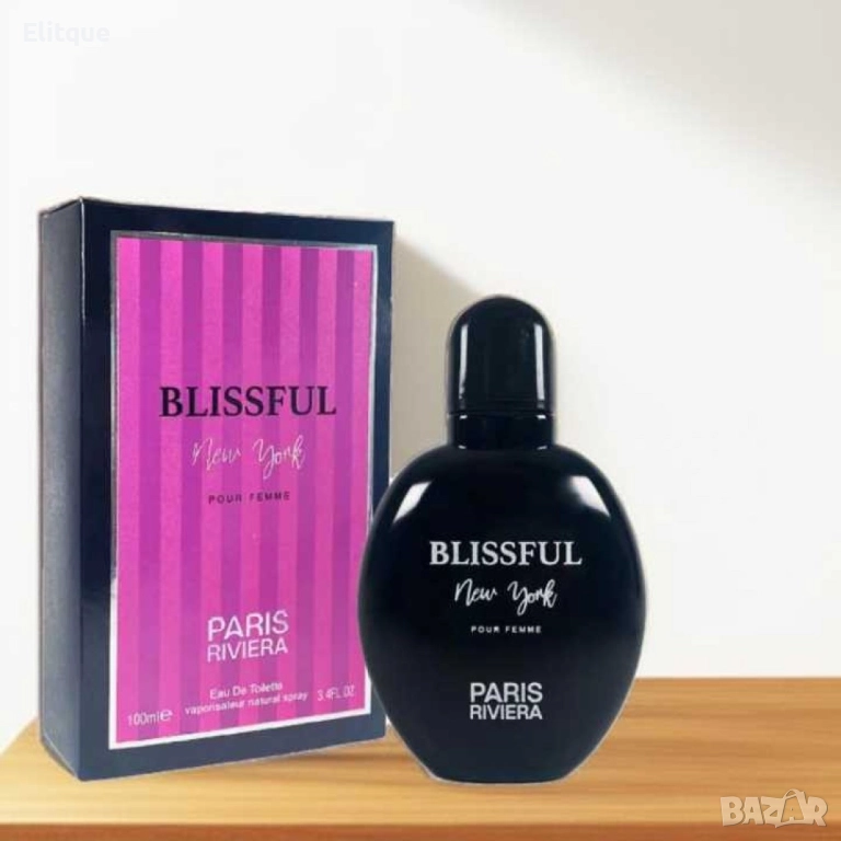Дамски парфюм PARIS RIVIERA BLISSFULL EDT 100ml, снимка 1