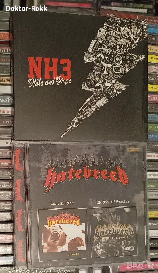 Hatebreed & NH3 - hardcore CD - аудио дискове , снимка 1