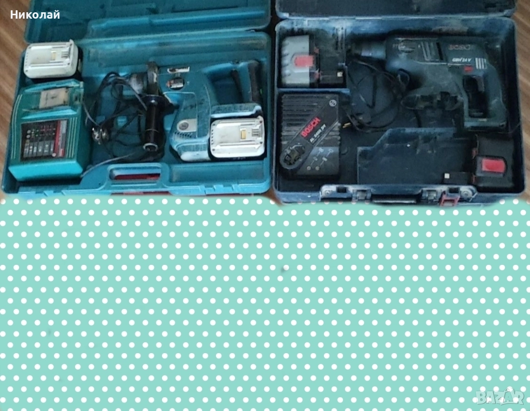 Перфоратор къртач BOSCH MAKITA , снимка 1