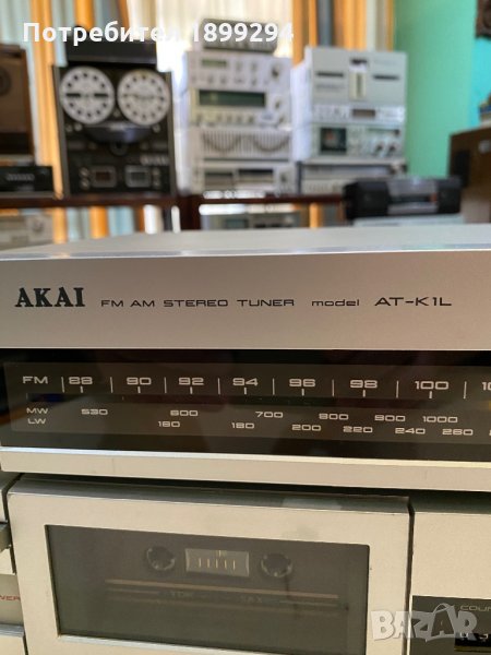 Akai тунер и дек, снимка 1
