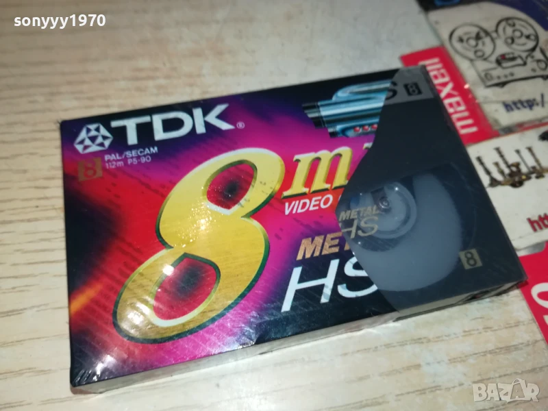 TDK 8-TAPE MADE IN JAPAN 0707251138, снимка 1