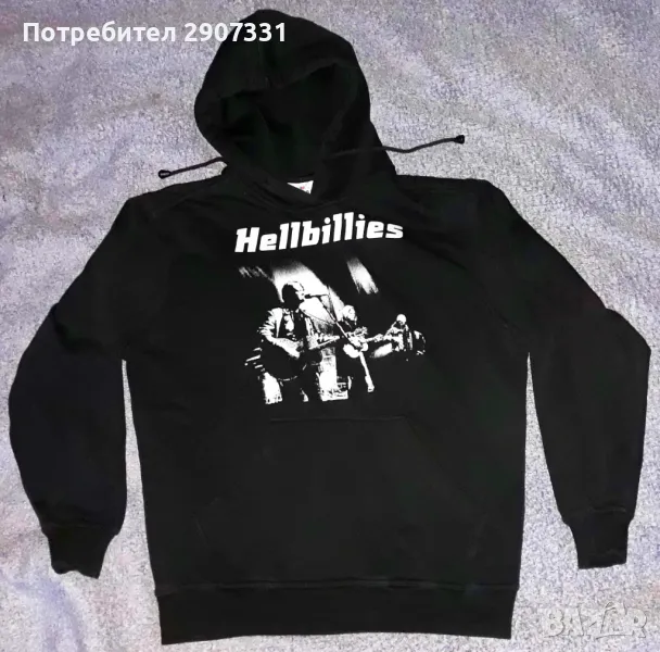 суичър с качулка (hoodie) групи Hellbillies, снимка 1