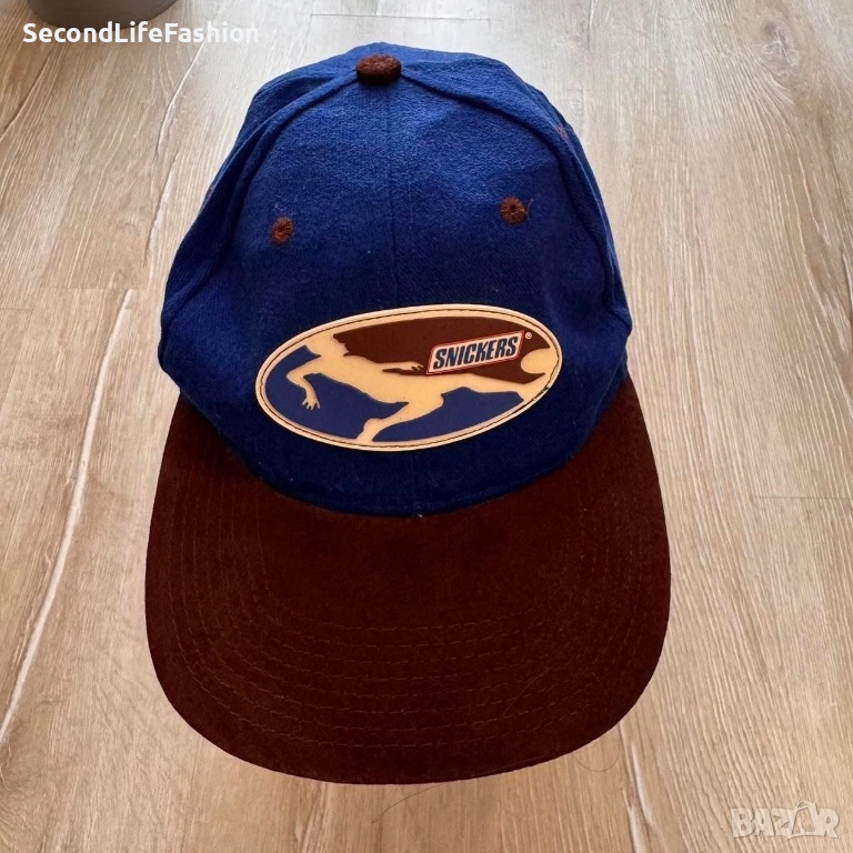 Snickers винтидж шапка с козирка , снимка 1