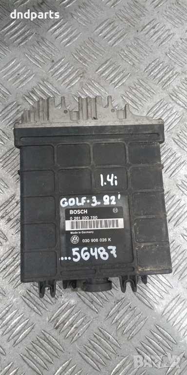 Компютър VW Golf 3 1.4i 1992г. 030906026K 0261200750 , снимка 1